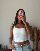 MOCHY BASIC TOP - WHITE