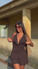 Tulum Dress - Brown