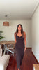 MONACO DRESS - BROWN